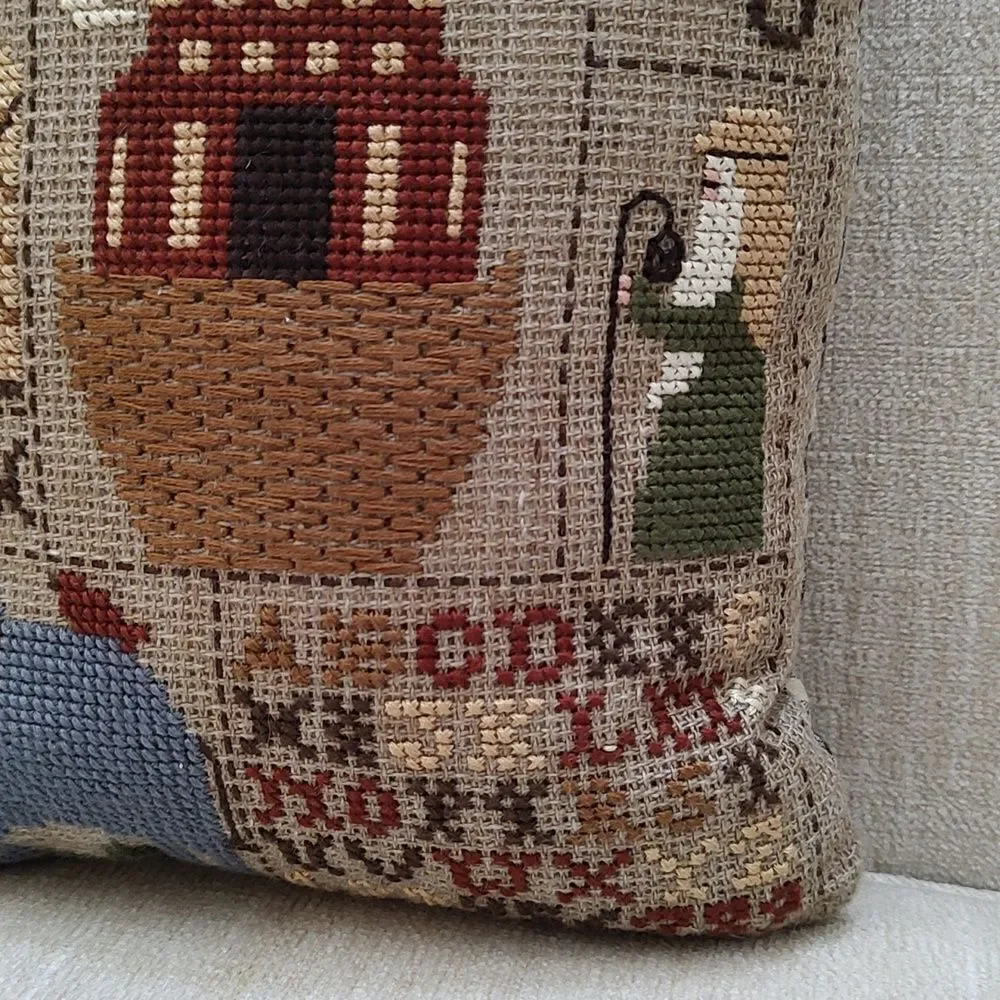 Noah's Ark Needlework Sampler 